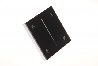 Dotekový ovládač stmívač LUX jednokanálový vypínačový černý